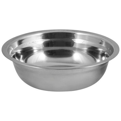 Миска из нерж стали с расширенными краями модель: BOWL-19, 1литр