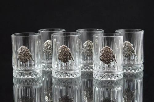 Набор стопок 971 "Удачная охота"  60мл. 6шт. Нс971Уох