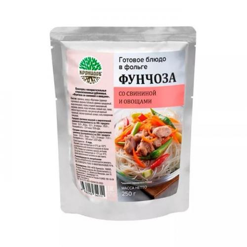 Консервы "Фунчоза со свининой и овощами" 250 гр