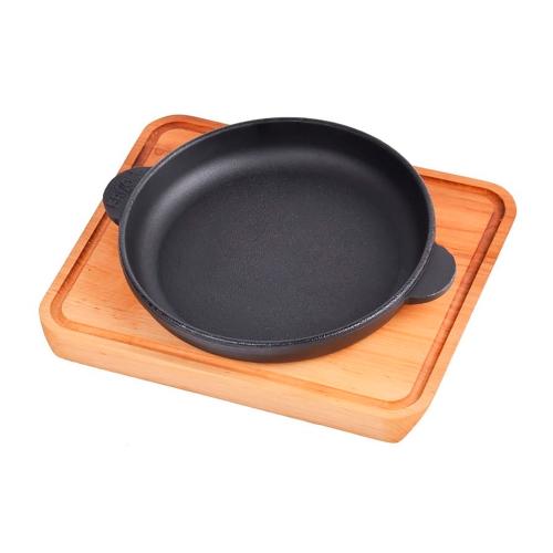 Сковорода 180х25 с дощечкой HoReCa BRIZOLL  арт.Н1825-Д