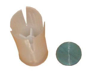 Пыж-ЛЕПЕСТОК "Р" с прокладкой п/э (100 шт/уп) (12 кал.)