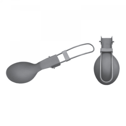 Ложка Tramp титановая складная (титан)