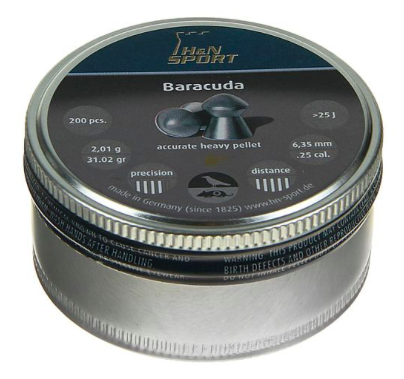 Пуля пневм. "H&N Barracuda", 6,35 мм., 31,02 гран (150 шт.)