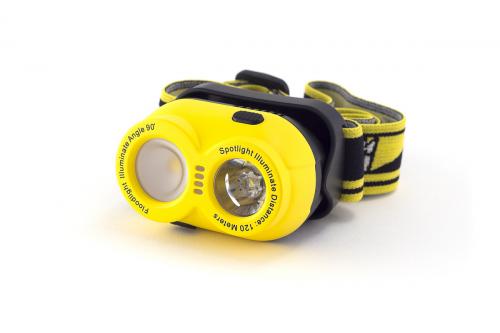 Фонарь ЯРКИЙ ЛУЧ LH-210 "LEMUR" налобный CREE XP-G2+XP-G3, ближ/дальний свет, вс