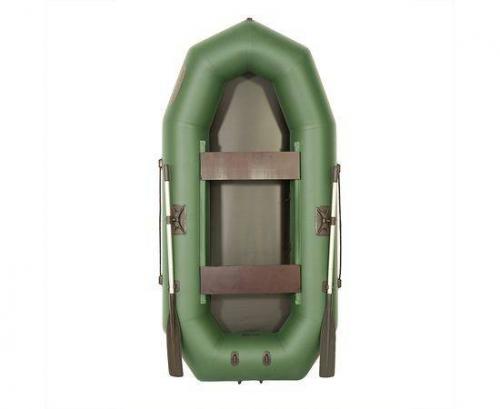 Лодка Лоцман Профи П-240-М зеленая