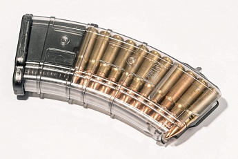 Магазин Pufgun на ВПО-133/Сайга-МК/М (без сухаря), 7,62х39, 20 патронов, полимер