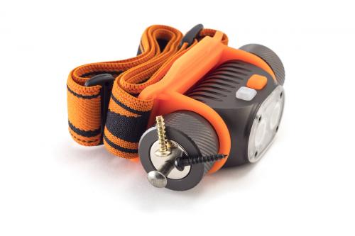 Фонарь ЯРКИЙ ЛУЧ "PANDA 2M-CRI" налобный 2xSamsung 90CRI max.700лм, 5 реж., магн