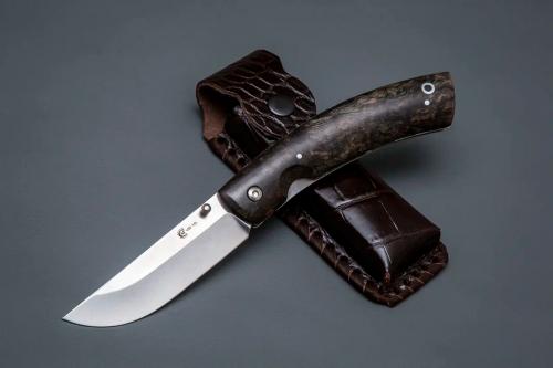 Нож Тунгус,складной ст.VG.стабил.карел.береза