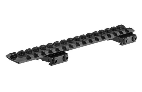 Планка KOZAP Picatinny/Weaver long на CZ 452/455 стальная (единое) (No.70)