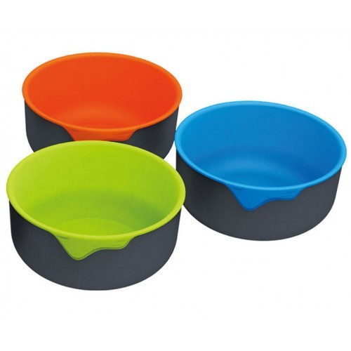 Миска походная с силиконовой съемной вставкой TW-405D, 400 мл