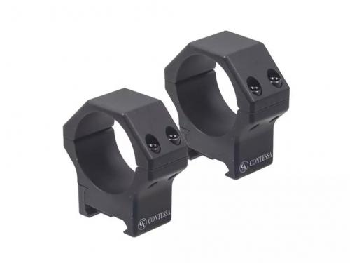 Кольца Небыстросъемные Contessa на Picatinny D30mm,BH8mm,(LPR02/A) ультра легкие
