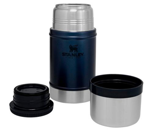 Термос STANLEY Classic для еды 0,7 L Синий (10-07936-022)