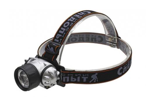 Фонарь налобный "СИБИРСКИЙ СЛЕДОПЫТ-Циклоп 1", 1 LED, 3хААА/120/