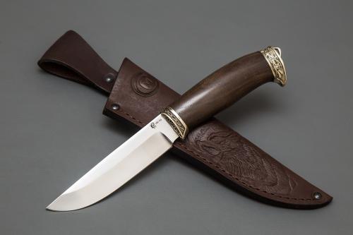 Нож Ястреб, ст.VG-10,мельхиор,орех(кап)