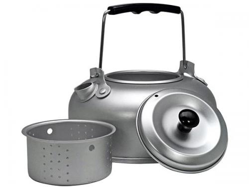 Чайник "Helios" алюм. 1л с ситечком HS-NP 010071-00