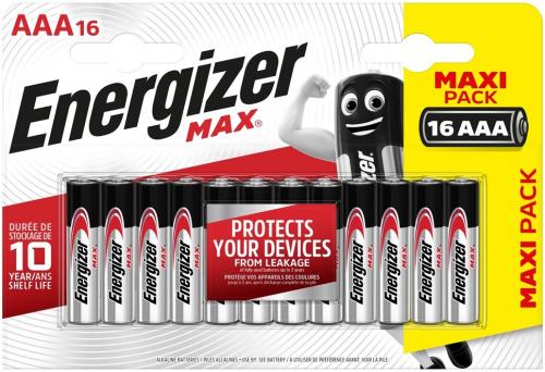 Батарейка LR 3 Energizer Max 16хBL