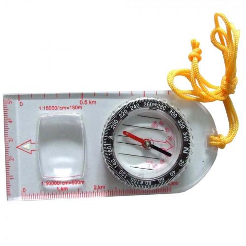 Компас Tramp Lite планшетный с увеличительным  стеклом (d=4,7 см)