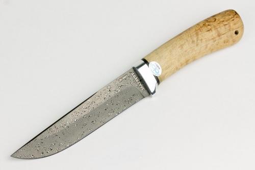 Нож туристический "Лиса" карельская береза, алюминий, ZD 0803 Нож туристический "Лиса" карельская береза, алюминий, ZD 0803