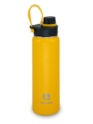 Термос "Арктика" 708-700S желтый ( с доп пробкой  с питьевой системой)