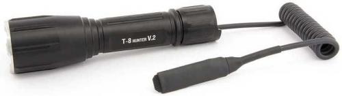 Фонарь ЯРКИЙ ЛУЧ T8 "Hunter"v2.1 подствольный, CREE HP-L HI 800лм, вынос.кнопка,