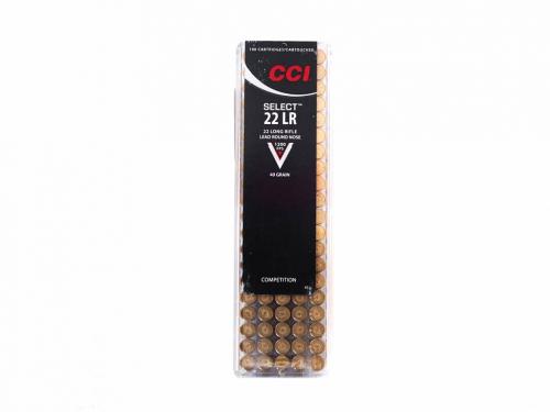 Патрон к.22 LR CCI SELECT 40 Gr LRN 1уп/100шт
