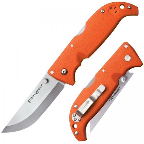 Нож CS_20NPJ Finn Wolf Blaze Orange - склад., рук-ть оранж. пластик, клинок AUS Нож CS_20NPJ Finn Wolf Blaze Orange - склад., рук-ть оранж. пластик, клинок AUS