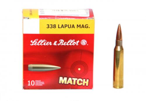 Патрон к.338 LapuaMag 19,4гр HPBT эксп Sellier&Bellot 1шт