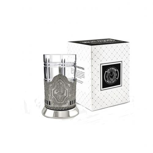 Чайный набор никел. с черн. "Космос"