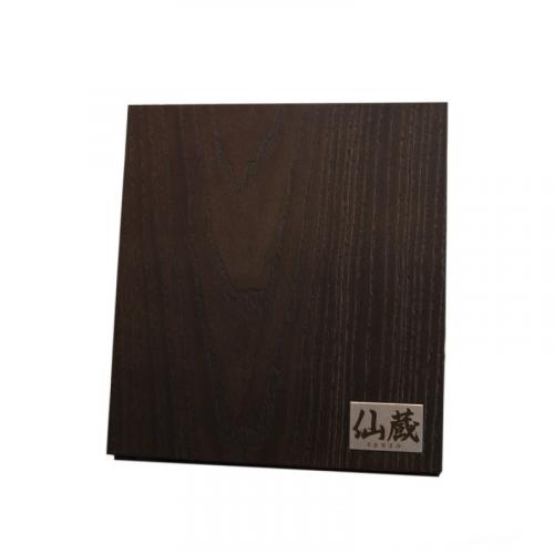 Подставка магнитная вертикальная для 5 ножей (коричневый), ясень, WSM-004