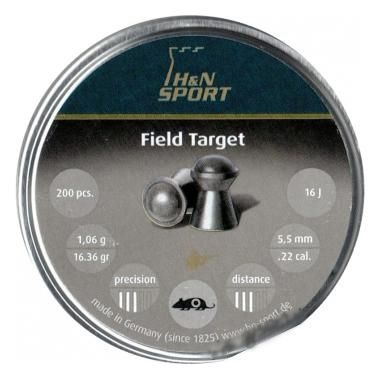 Пуля пневм. "H&N Field Target", 5,5 мм.,1,58 г (200 шт.)