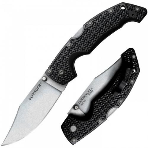 Нож CS_29AC Voyager Clip Large Plain Edge - складной, сталь AUS10 Нож CS_29AC Voyager Clip Large Plain Edge - складной, сталь AUS10