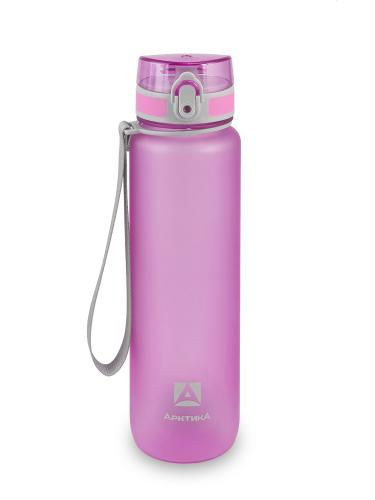 Бутылка тритановая 720-1000 лавандовая матовая, с ситечком