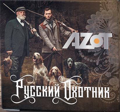 Патрон к.12х70 №3 б/к Русский Охотник Азот 32г1уп/25шт