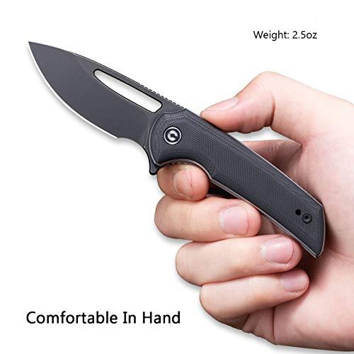 Нож Civivi Odium Flipper Knife G10 Handle (2.65" D2 Blade) black Нож Civivi Odium Flipper Knife G10 Handle (2.65" D2 Blade) black