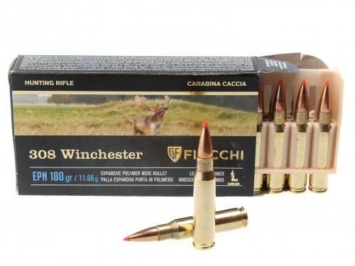 Патрон к.308 Win EPN 180gr 11.7g Fiocchi  1уп/20шт