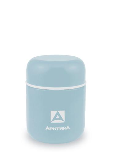 Термос-бочонок вакуумный для еды "Арктика"  411-280 (голубой)