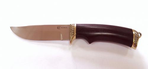 Нож Егерь,сталь ELMAX,литье,черное дерево