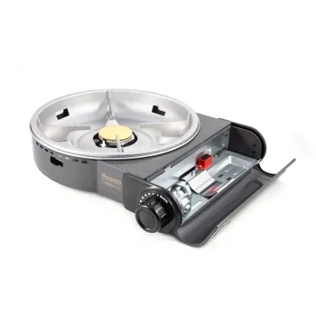 Плита наст. газовая "СЛЕДОПЫТ - Magma " со сковородой и крышкой, диам.26 см