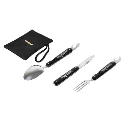 Набор складных стол приборов Boyscout в чехле 9/18см