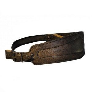 Ремень ружейный  регулируемый "Люкс"(кожа,неопрен, ткань) ОР-7/1