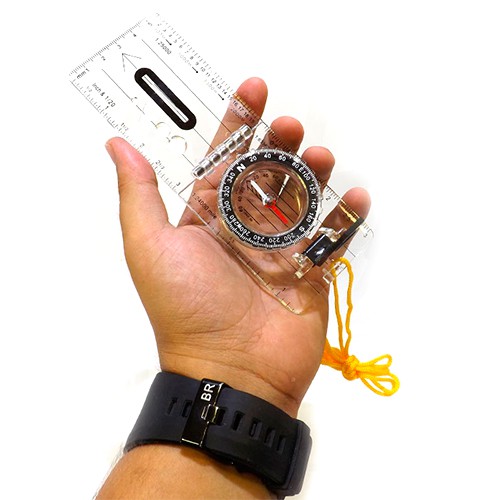 Компас СЛЕДОПЫТ с визиром и линейкой