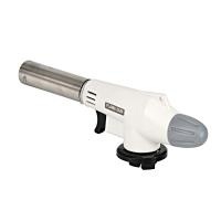 Горелка газовая RUNIS белая, пьезо. (цанг.)