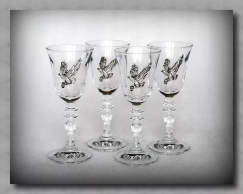 Набор рюмок 40182 "К успеху" 4шт. 60мл. кристалл Нр40182Ус