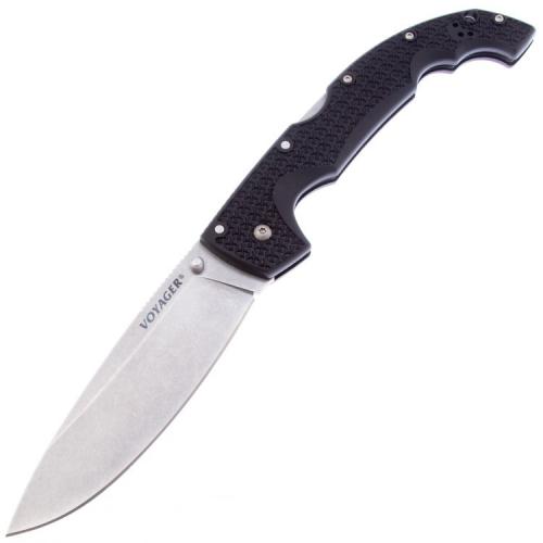 Нож CS_29AXB Voyager Extra Large Drop Plain Edge -складн, клинок AUS10, рук-ть