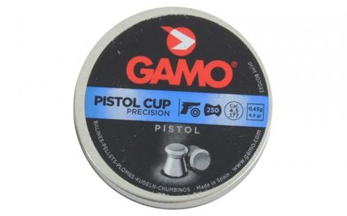 Пули пневматические GAMO PISTOL CUP 4,5мм, 0,45г (250шт)