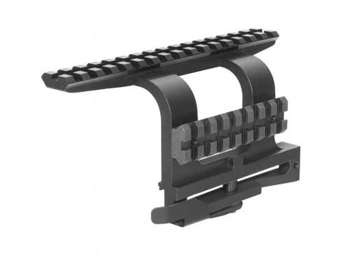 Кронштейн МВЖИ быстросъемный боковой на Тигр/СКС высокий