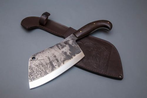 Нож Мясной-2,кован,ст Х12МФ,ц,м,венге