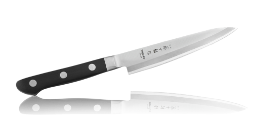 Нож Универсальный (TJ-122), длина лезвия 130 мм, сталь Мо-V, 3 слоя,