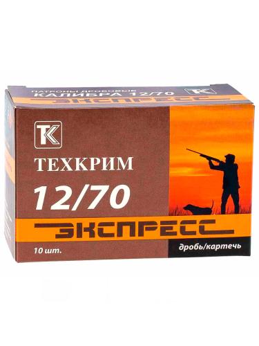 Патрон к.12х70 экспрес картечь 6,5г 1уп/10шт