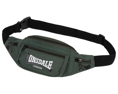 Сумка унисекс LONSDALE HIP, цвет Olive/Black/White Сумка унисекс LONSDALE HIP, цвет Olive/Black/White